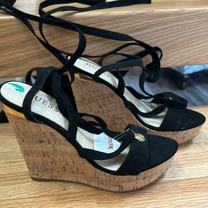 Guess platform heels